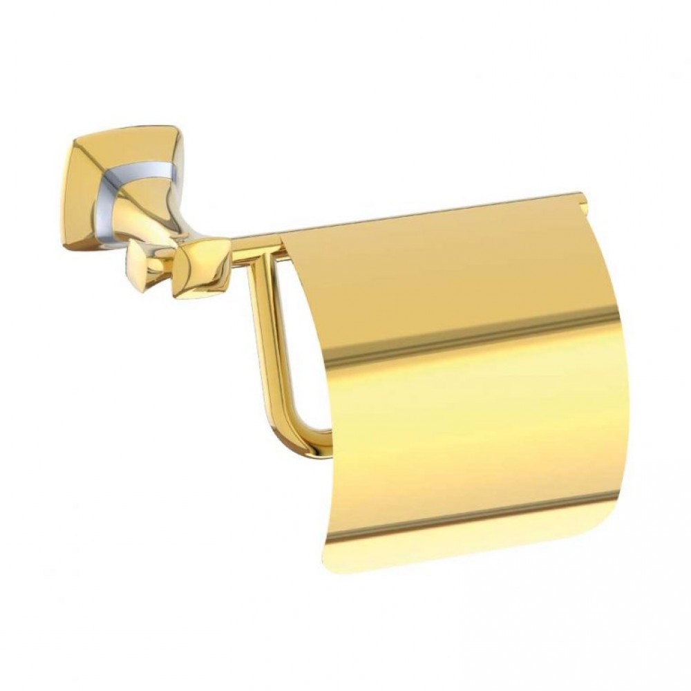 EIFFEL Altın Kapaklı Tuvalet Kağıtlık